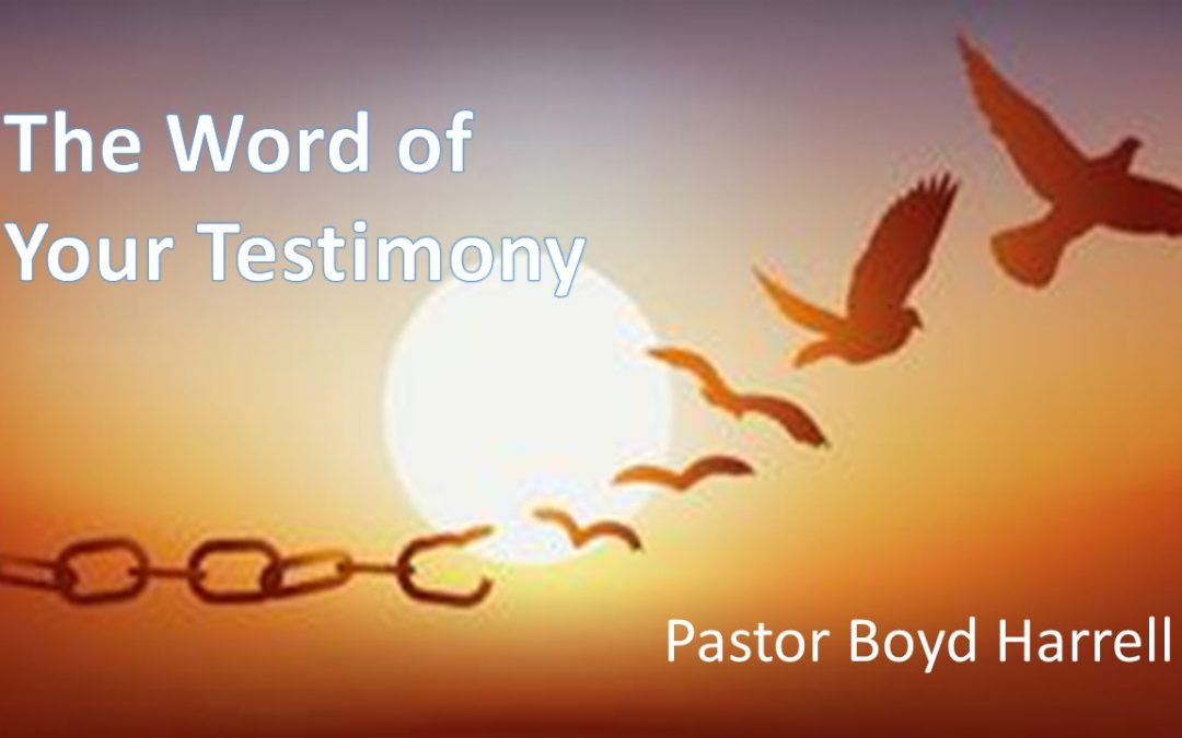 The Word of Your Testimony